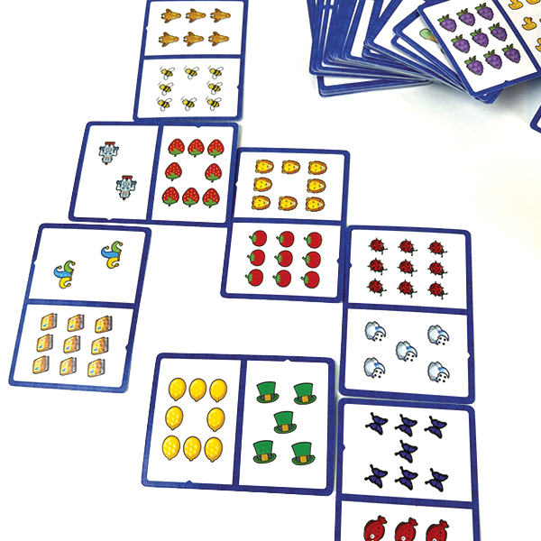 Math Games Using Domino Cards