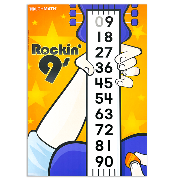 Upper Grades Skip Counting Poster Rockin 9s