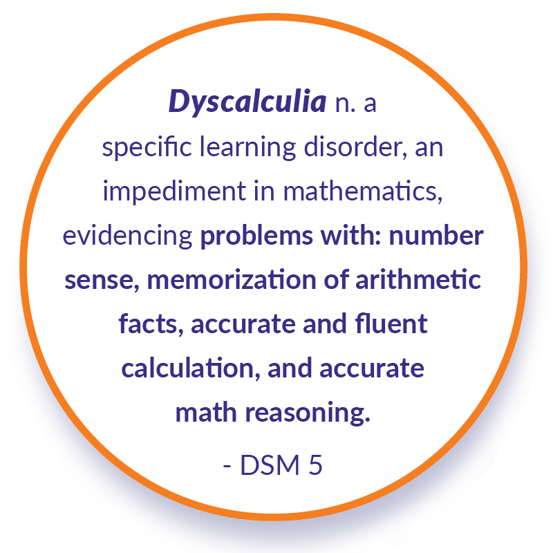 what is dyscalculia